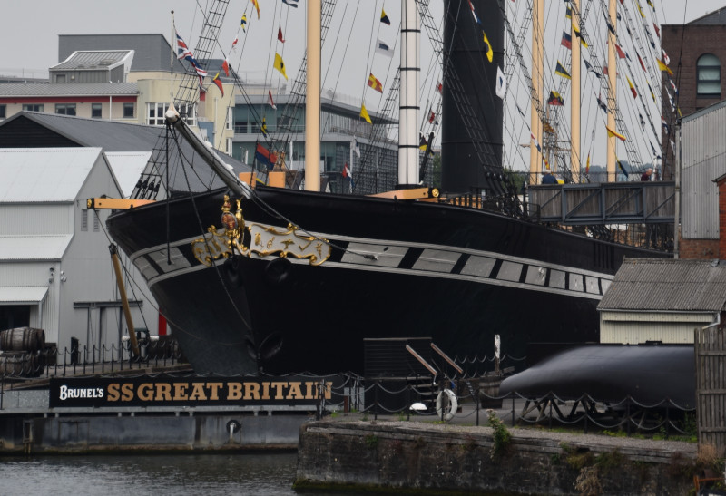 Brunel's SS Great Britain docked in Bristol 2