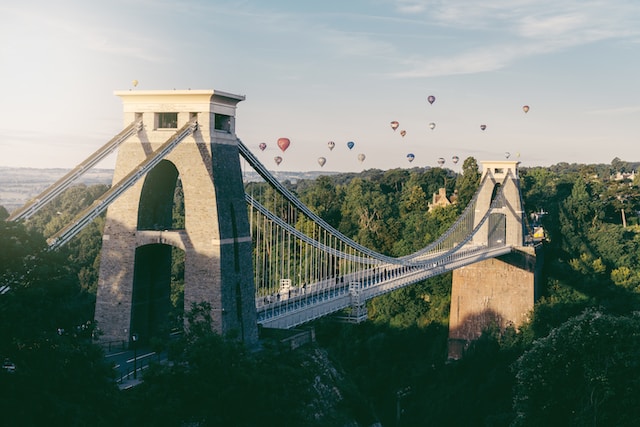 Clifton Suspension Bridge in Bristol