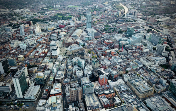 Manchester phone number aerial shot coverage