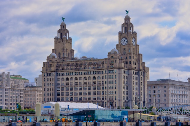 Royal Liver Building in Liverpool